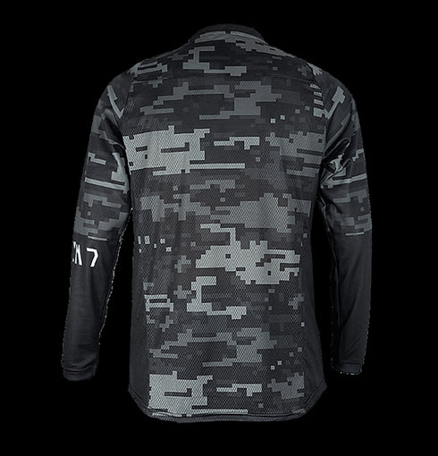 Seven Seven Design Camo Desert Black Jersey